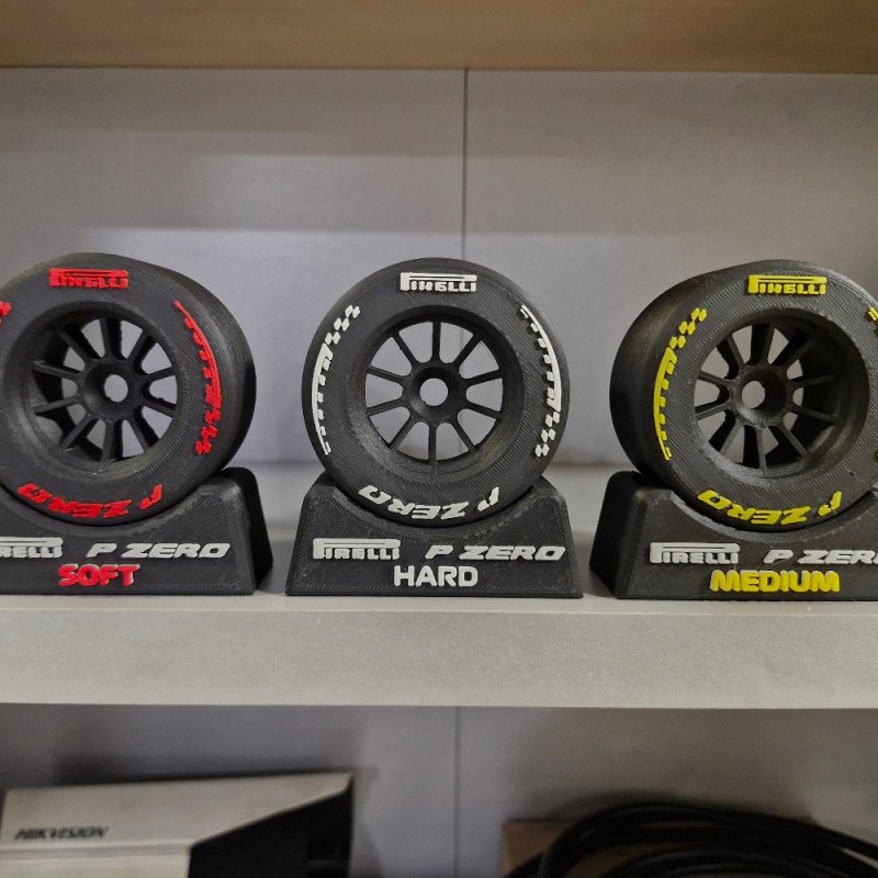 Set x3 Neumáticos F1